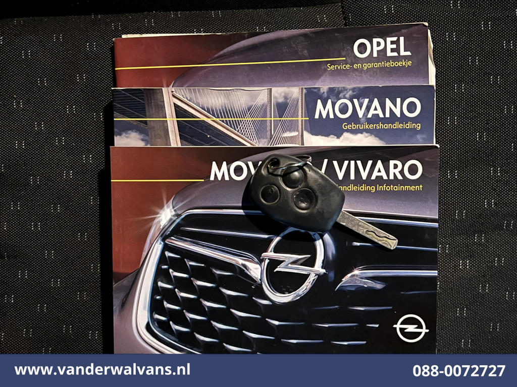 Opel Movano 2.3 CDTI L3H2 Euro6 Airco | Imperiaal | 2500kg Trekhaak | Cruisecontrol | Parkeersensoren Sidebars, Bijrijdersbank 18