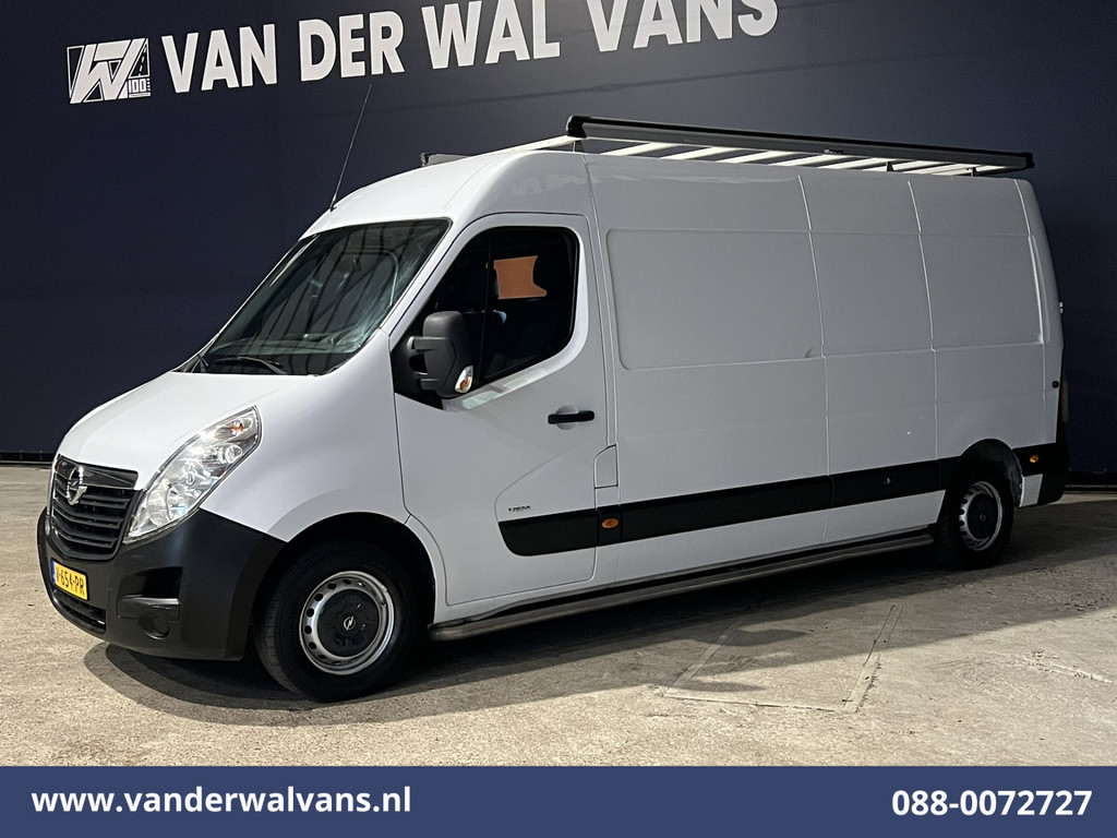 Opel Movano 2.3 CDTI L3H2 Euro6 Airco | Imperiaal | 2500kg Trekhaak | Cruisecontrol | Parkeersensoren Sidebars, Bijrijdersbank 8