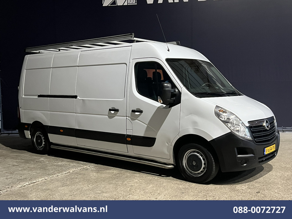 Opel Movano 2.3 CDTI L3H2 Euro6 Airco | Imperiaal | 2500kg Trekhaak | Cruisecontrol | Parkeersensoren Sidebars, Bijrijdersbank 9