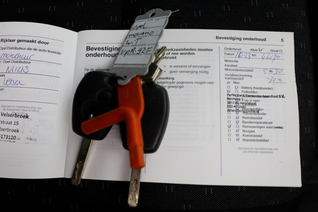 Opel Movano 2.3 Turbo 146pk Bakwagen met laadklep en zijdeur 04-2022 7