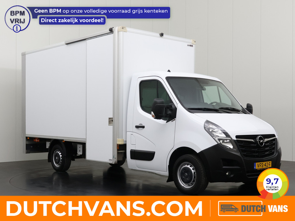 Opel Movano 2.3Turbo 150PK Bakwagen+Laadklep | 1080Kg Laadvermogen | Navigatie | 360 Camera | Airco | Cruie
