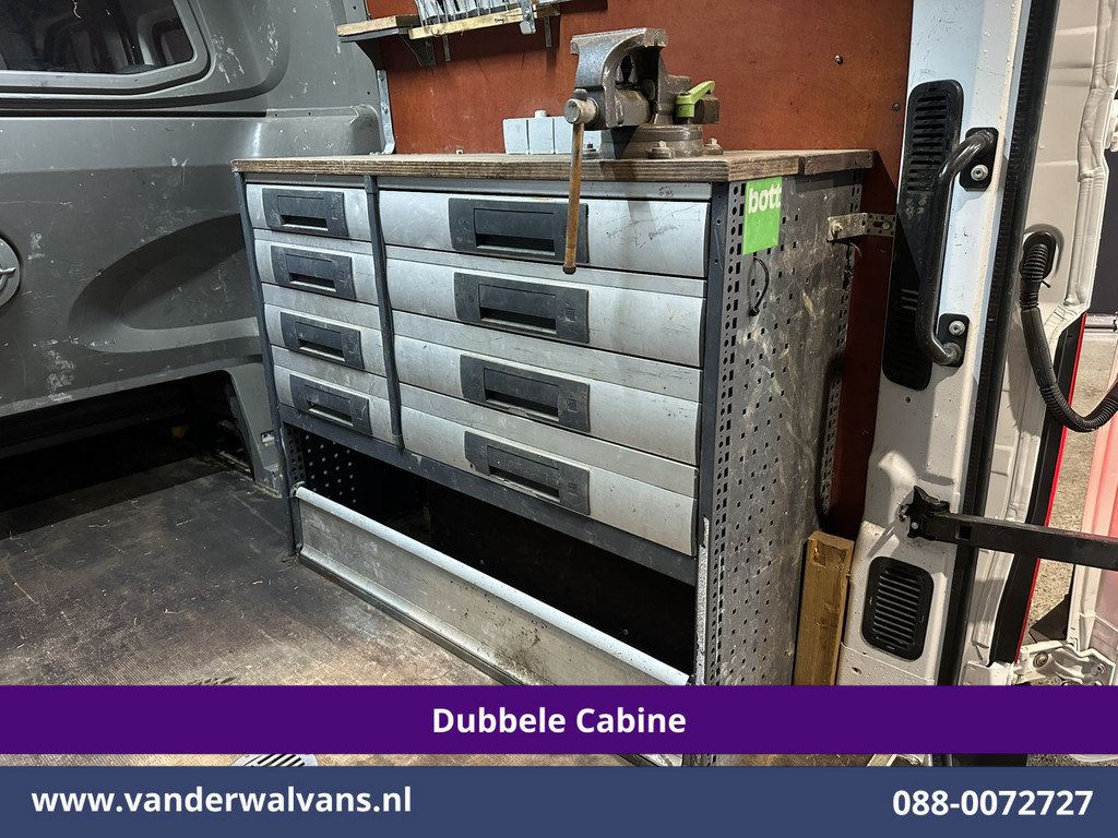 Opel Movano 2.3 Turbo 150pk L2H2 Dubbele Cabine Inrichting Euro6 Airco | Imperiaal | 2500kg Trekhaak | Camera | Navigatie 5-Zits, LED, Cruisecontrol, Parkeersensoren 14