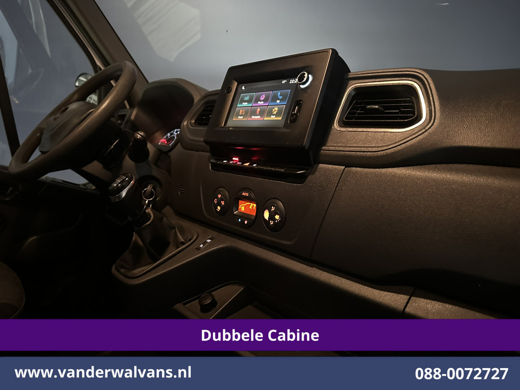 Opel Movano 2.3 Turbo 150pk L2H2 Dubbele Cabine Inrichting Euro6 Airco | Imperiaal | 2500kg Trekhaak | Camera | Navigatie 5-Zits, LED, Cruisecontrol, Parkeersensoren 16