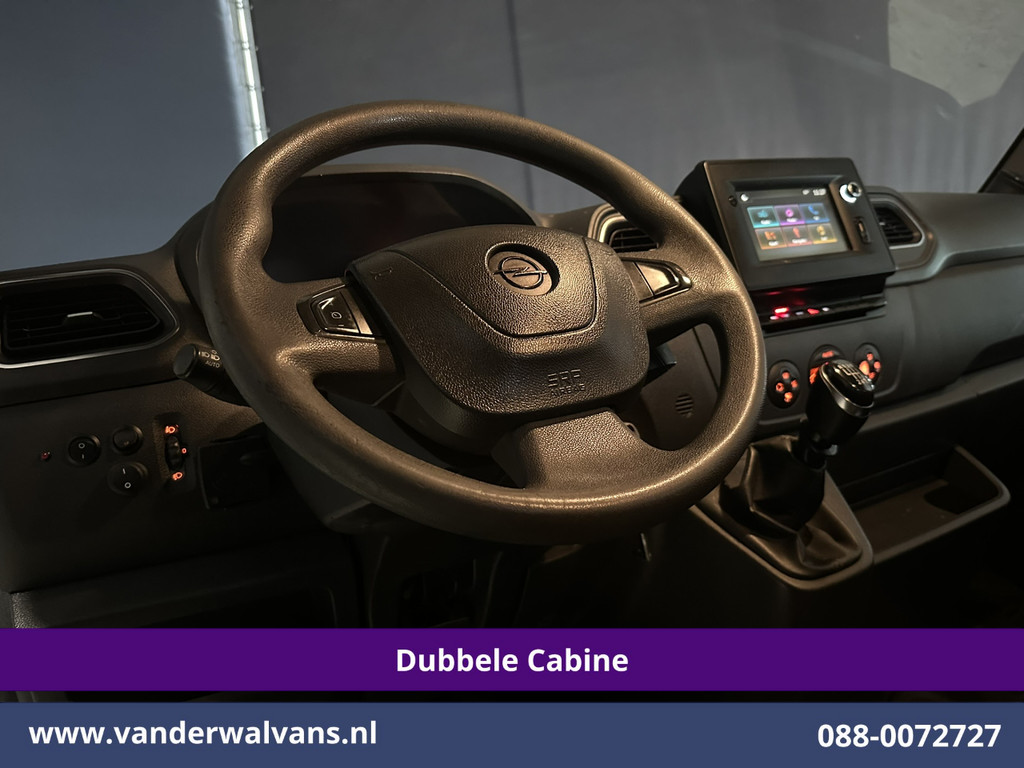 Opel Movano 2.3 Turbo 150pk L2H2 Dubbele Cabine Inrichting Euro6 Airco | Imperiaal | 2500kg Trekhaak | Camera | Navigatie 5-Zits, LED, Cruisecontrol, Parkeersensoren 17