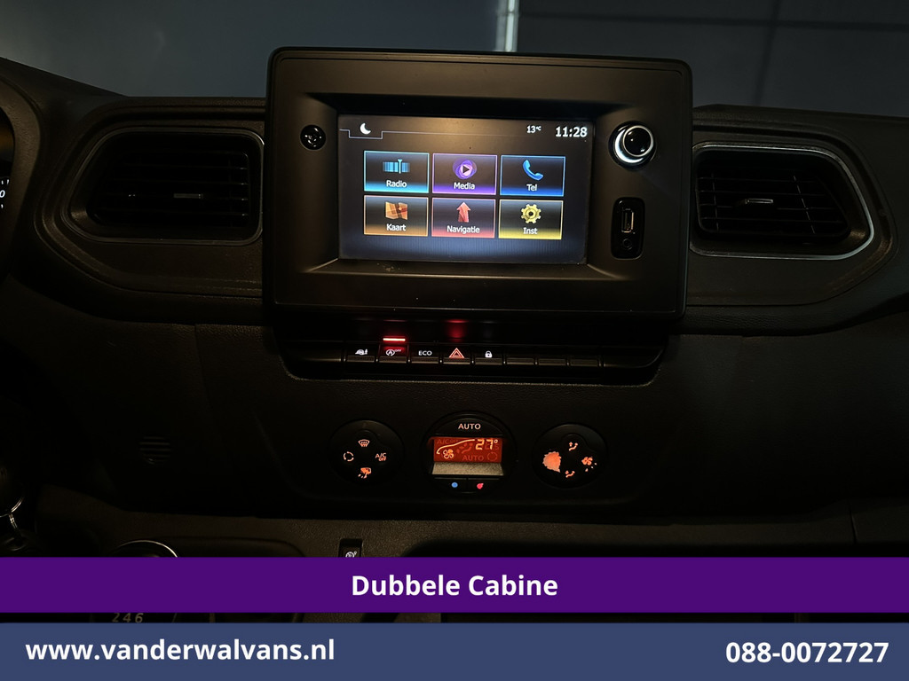 Opel Movano 2.3 Turbo 150pk L2H2 Dubbele Cabine Inrichting Euro6 Airco | Imperiaal | 2500kg Trekhaak | Camera | Navigatie 5-Zits, LED, Cruisecontrol, Parkeersensoren 19