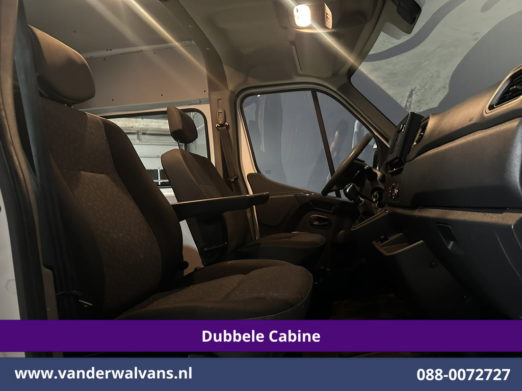 Opel Movano 2.3 Turbo 150pk L2H2 Dubbele Cabine Inrichting Euro6 Airco | Imperiaal | 2500kg Trekhaak | Camera | Navigatie 5-Zits, LED, Cruisecontrol, Parkeersensoren 9