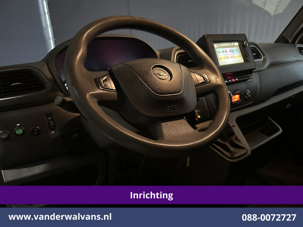 Opel Movano 2.3 Turbo 150pk L2H2 Inrichting Euro6 Airco | Camera | Navigatie | Imperiaal | 2500kg Trekhaak Cruisecontrol, Parkeersensoren, Bijrijdersbank 13