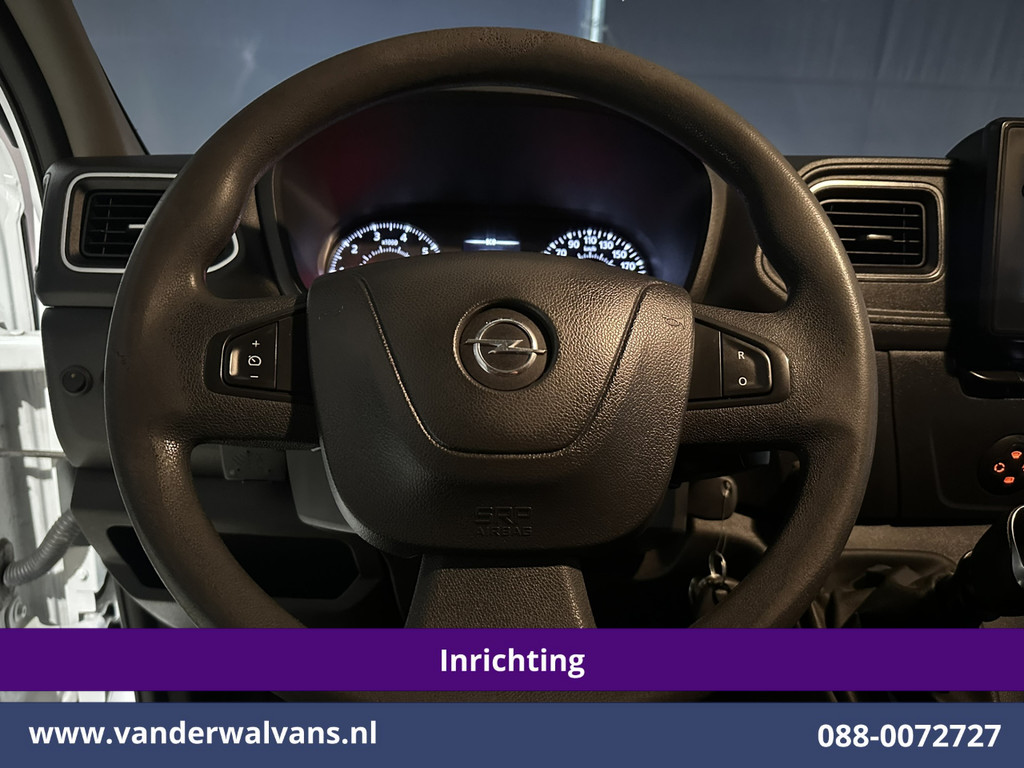 Opel Movano 2.3 Turbo 150pk L2H2 Inrichting Euro6 Airco | Camera | Navigatie | Imperiaal | 2500kg Trekhaak Cruisecontrol, Parkeersensoren, Bijrijdersbank 14