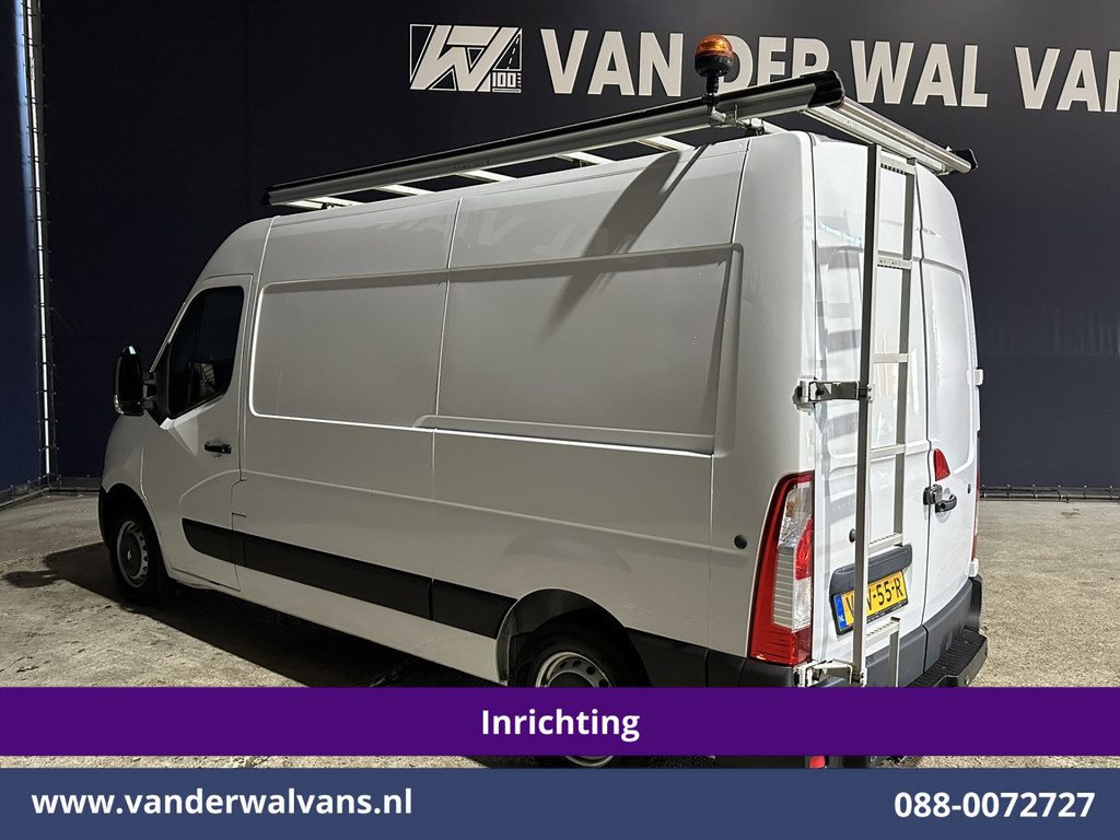 Opel Movano 2.3 Turbo 150pk L2H2 Inrichting Euro6 Airco | Imperiaal | 2500kg Trekhaak | Omvormer | Navigatie | Camera, Cruisecontrol, Parkeersensoren 10