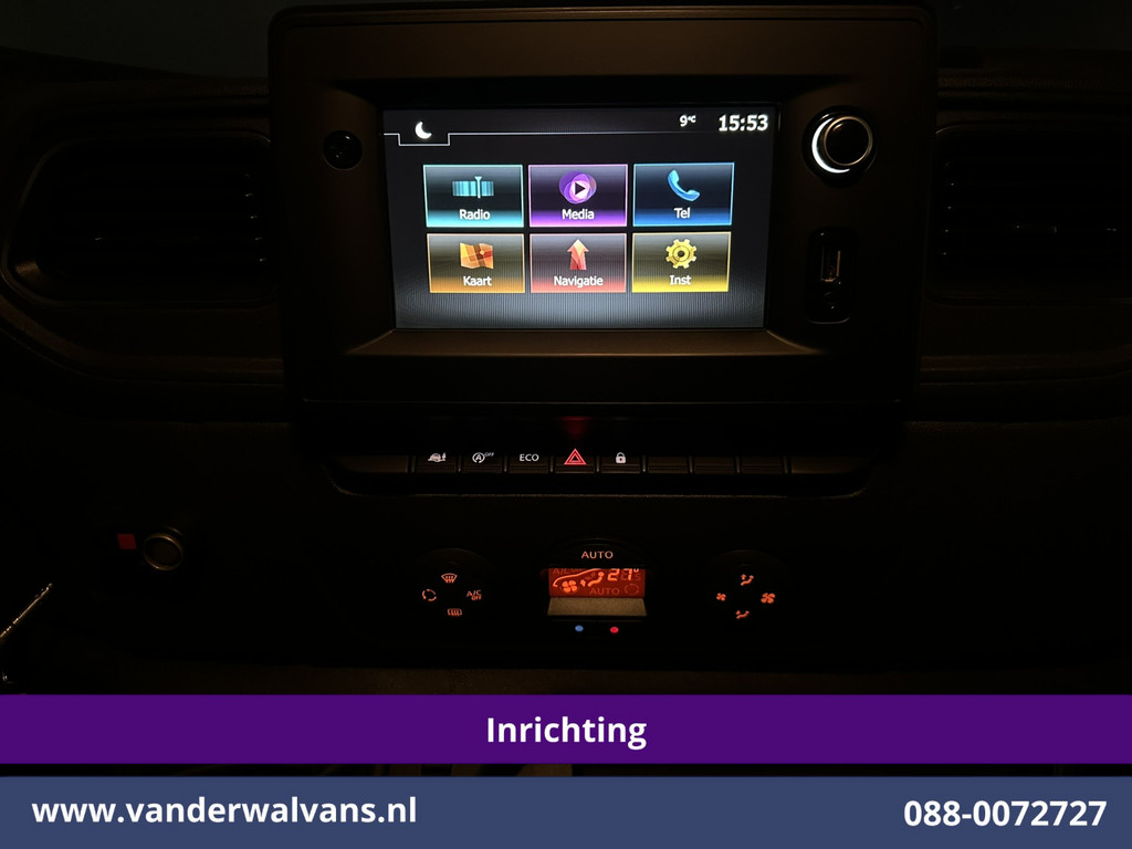 Opel Movano 2.3 Turbo 150pk L2H2 Inrichting Euro6 Airco | Imperiaal | 2500kg Trekhaak | Omvormer | Navigatie | Camera, Cruisecontrol, Parkeersensoren 16