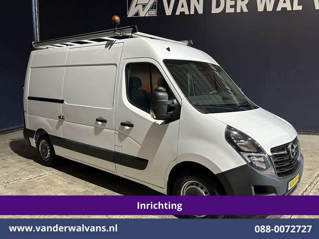 Opel Movano 2.3 Turbo 150pk L2H2 Inrichting Euro6 Airco | Imperiaal | 2500kg Trekhaak | Omvormer | Navigatie | Camera, Cruisecontrol, Parkeersensoren 8