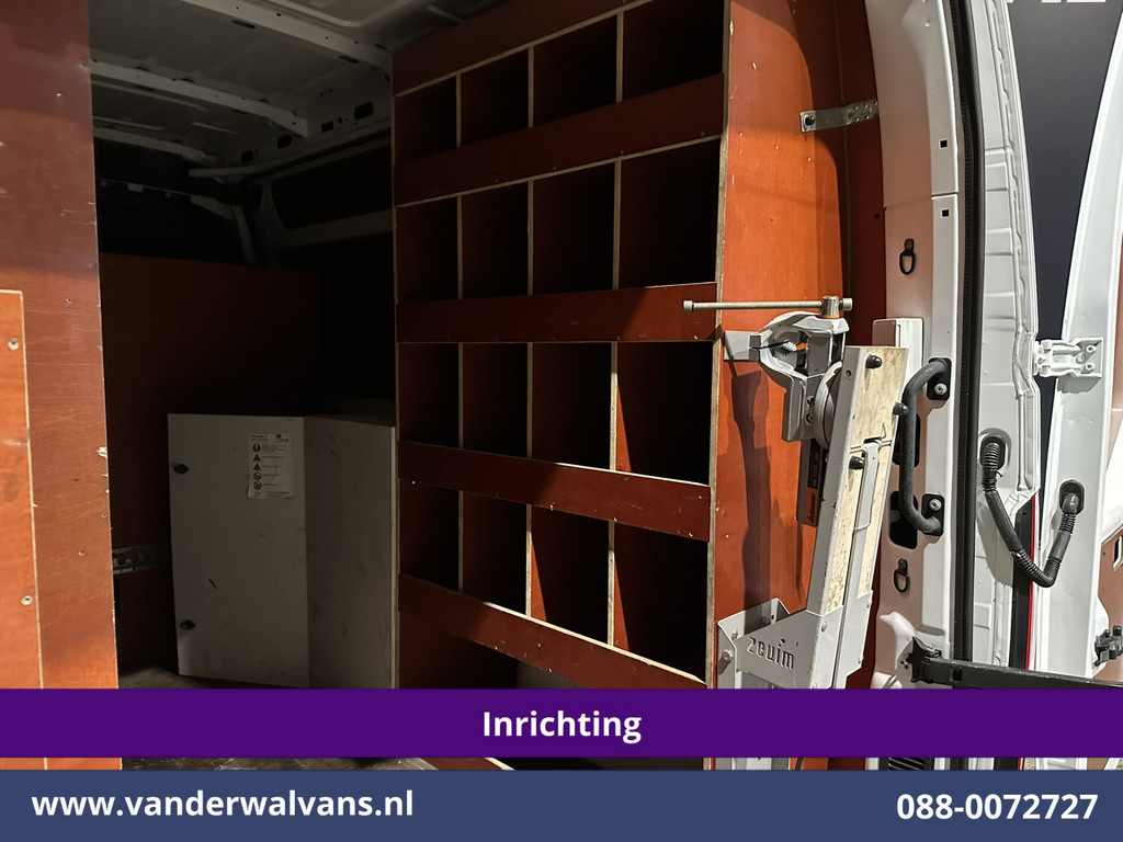 Opel Movano 2.3 Turbo 150pk L2H2 Inrichting Euro6 Airco | Navigatie | LED | Cruisecontrol | 2500kg Trekhaak Parkeersensoren, Bijrijdersbank 12