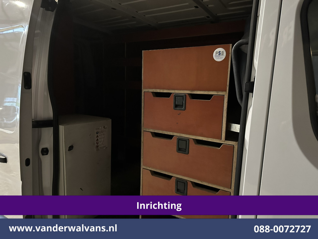 Opel Movano 2.3 Turbo 150pk L2H2 Inrichting Euro6 Airco | Navigatie | LED | Cruisecontrol | 2500kg Trekhaak Parkeersensoren, Bijrijdersbank 13