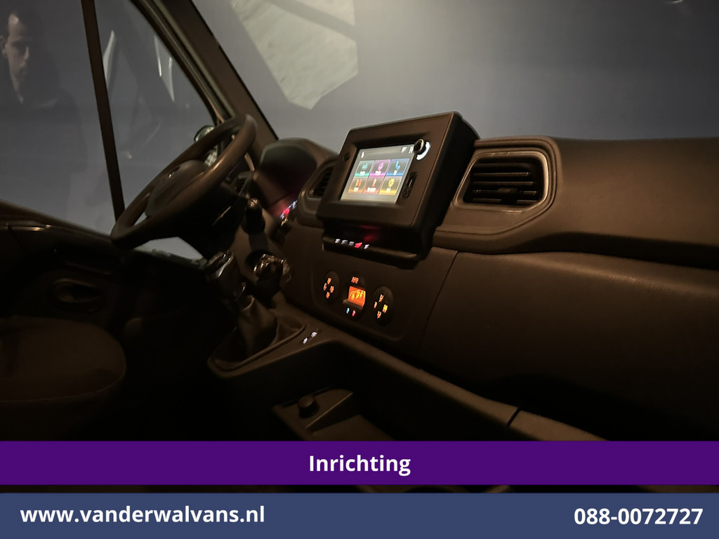 Opel Movano 2.3 Turbo 150pk L2H2 Inrichting Euro6 Airco | Navigatie | LED | Cruisecontrol | 2500kg Trekhaak Parkeersensoren, Bijrijdersbank 14