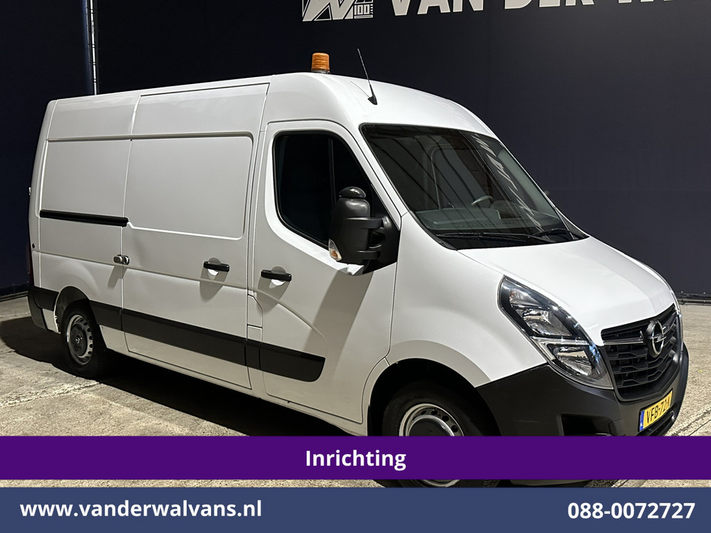 Opel Movano 2.3 Turbo 150pk L2H2 Inrichting Euro6 Airco | Navigatie | LED | Cruisecontrol | 2500kg Trekhaak Parkeersensoren, Bijrijdersbank 9
