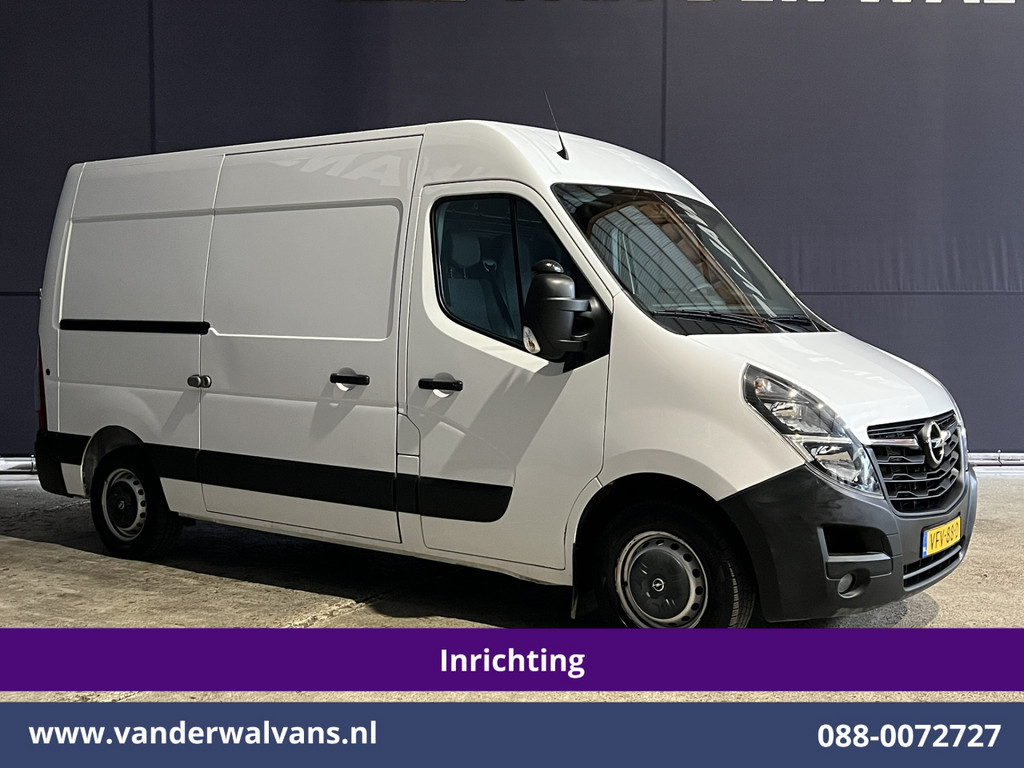 Opel Movano 2.3 Turbo 150pk L2H2 Inrichting Euro6 Airco | Omvormer | Camera | Navigatie | 2500kg Trekhaak Cruisecontrol, Parkeersensoren, Bijrijdersbank 10