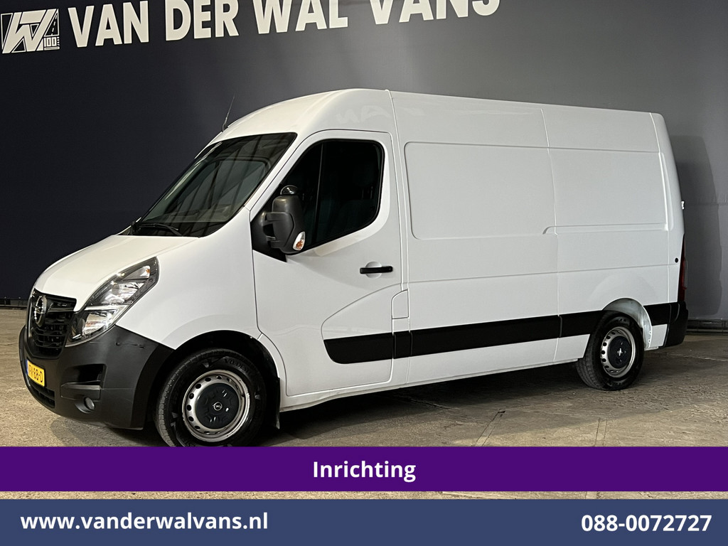 Opel Movano 2.3 Turbo 150pk L2H2 Inrichting Euro6 Airco | Omvormer | Camera | Navigatie | 2500kg Trekhaak Cruisecontrol, Parkeersensoren, Bijrijdersbank 11