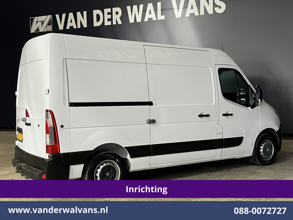 Opel Movano 2.3 Turbo 150pk L2H2 Inrichting Euro6 Airco | Omvormer | Camera | Navigatie | 2500kg Trekhaak Cruisecontrol, Parkeersensoren, Bijrijdersbank 13