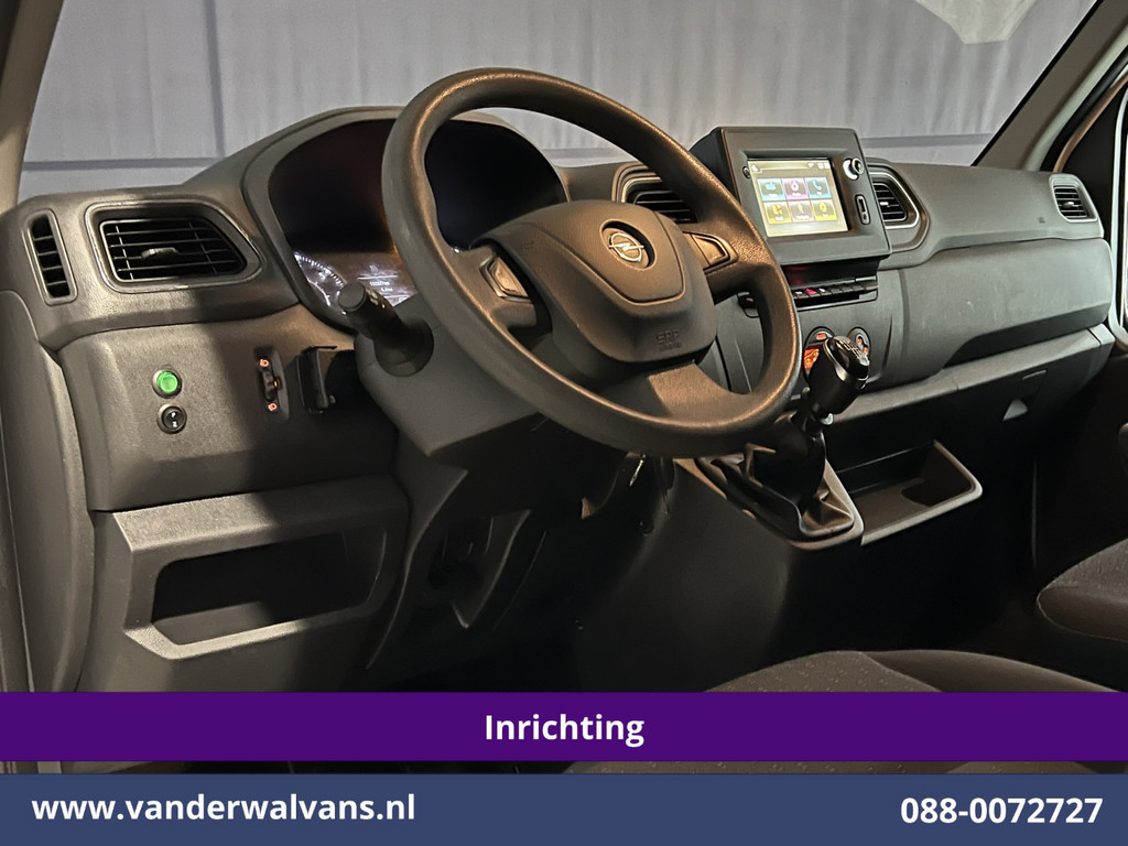 Opel Movano 2.3 Turbo 150pk L2H2 Inrichting Euro6 Airco | Omvormer | Camera | Navigatie | 2500kg Trekhaak Cruisecontrol, Parkeersensoren, Bijrijdersbank 18