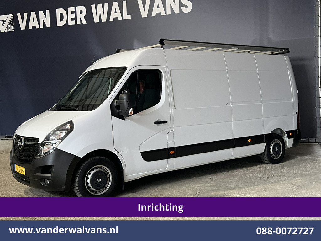 Opel Movano 2.3 Turbo 150pk L3H2 inrichting Euro6 Airco | 2500kg Trekhaak | Camera | Navigatie | Imperiaal trap, cruisecontrol, parkeersensoren, bijrijdersbank, LED 11