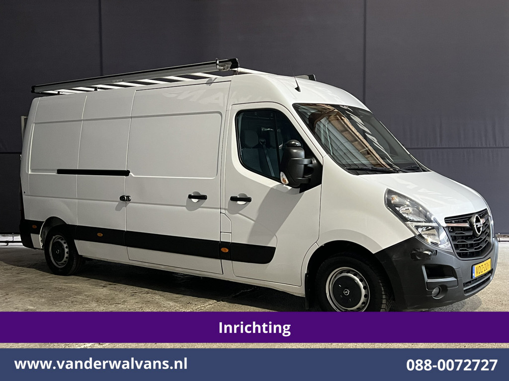 Opel Movano 2.3 Turbo 150pk L3H2 inrichting Euro6 Airco | 2500kg Trekhaak | Camera | Navigatie | Imperiaal trap, cruisecontrol, parkeersensoren, bijrijdersbank, LED 12