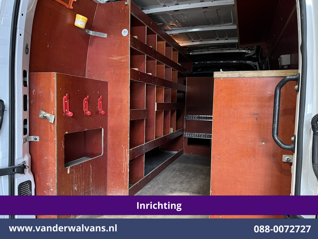 Opel Movano 2.3 Turbo 150pk L3H2 inrichting Euro6 Airco | 2500kg Trekhaak | Camera | Navigatie | Imperiaal trap, cruisecontrol, parkeersensoren, bijrijdersbank, LED 16