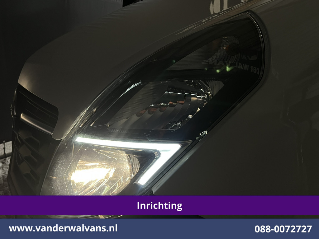 Opel Movano 2.3 Turbo 150pk L3H2 inrichting Euro6 Airco | 2500kg Trekhaak | Camera | Navigatie | Imperiaal trap, cruisecontrol, parkeersensoren, bijrijdersbank, LED 21