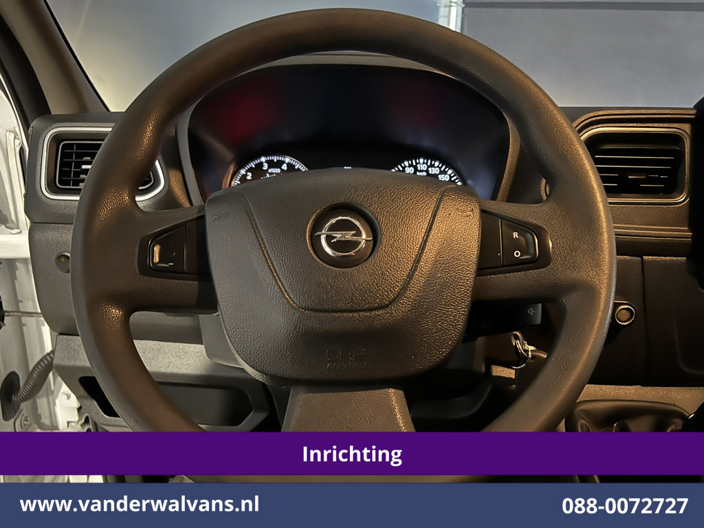 Opel Movano 2.3 Turbo 150pk L3H2 inrichting Euro6 Airco | 2500kg Trekhaak | Camera | Navigatie | Imperiaal trap, cruisecontrol, parkeersensoren, bijrijdersbank, LED 8
