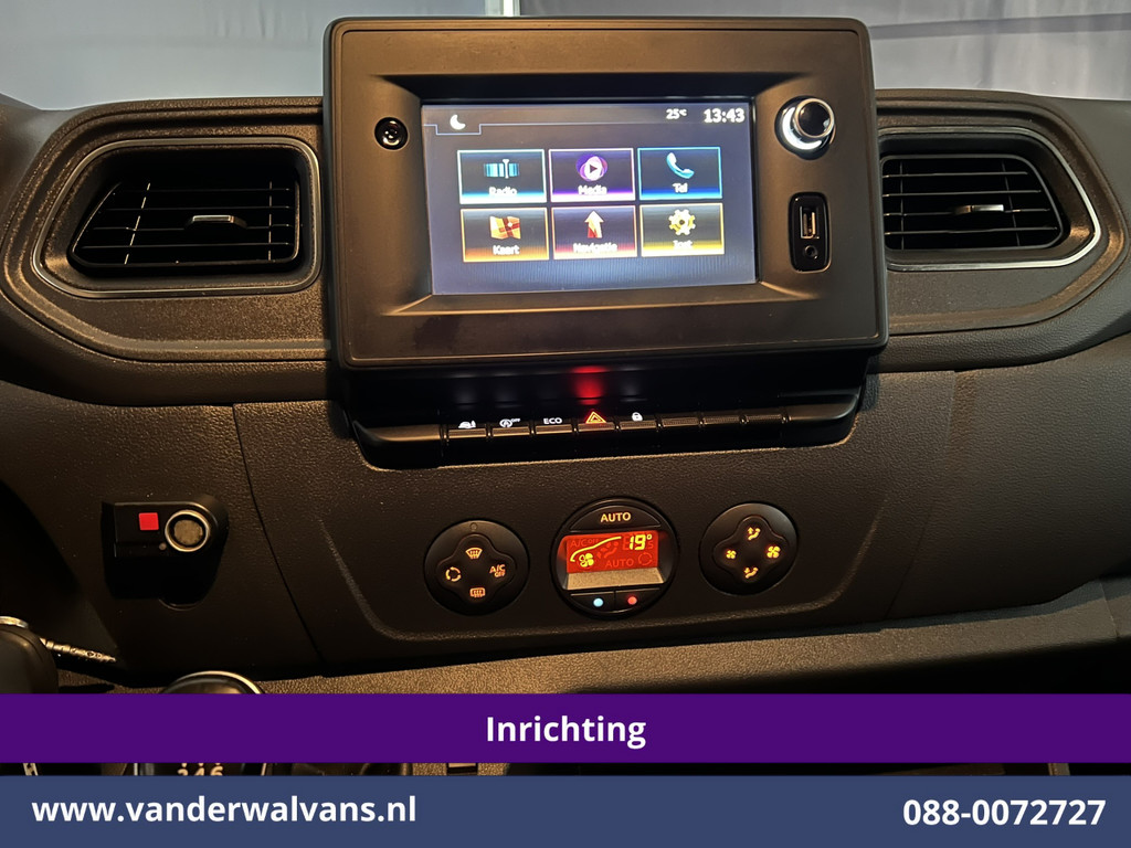 Opel Movano 2.3 Turbo 150pk L3H2 inrichting Euro6 Airco | 2500kg Trekhaak | Camera | Navigatie | Imperiaal trap, cruisecontrol, parkeersensoren, bijrijdersbank, LED 9