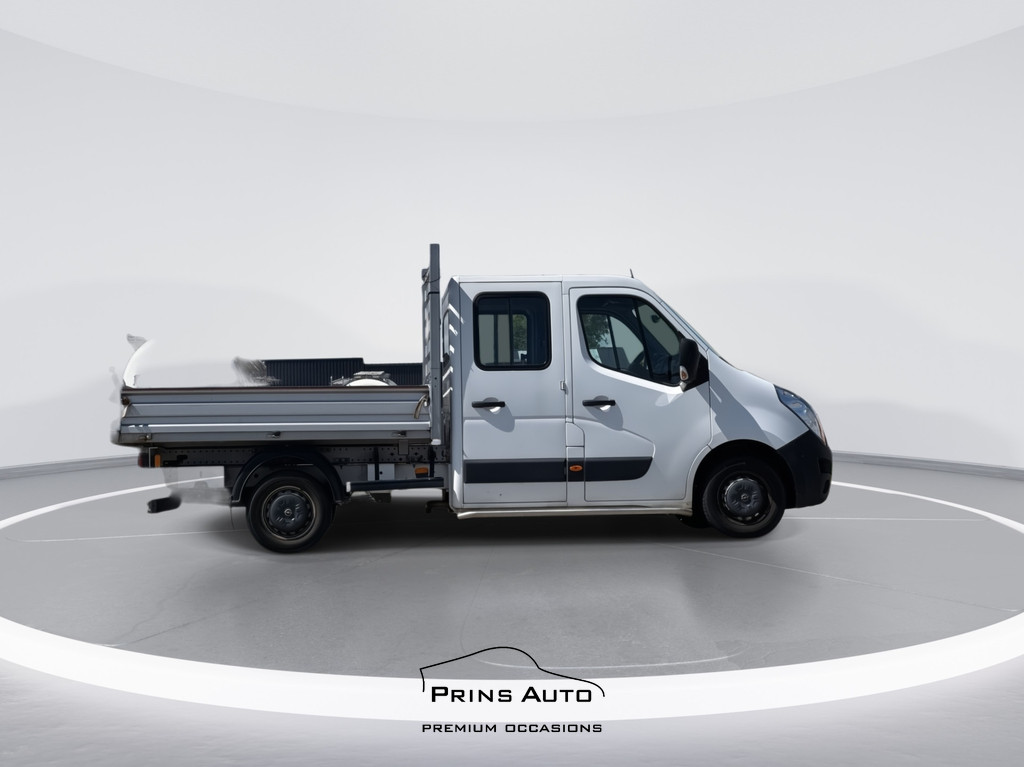 Opel Movano 2.3 Turbo L2H1 EL DC |KIPPER|7-PERS|CRUISE|ORIG.NL| PICK-UP|OPEN LAADBAK| 12