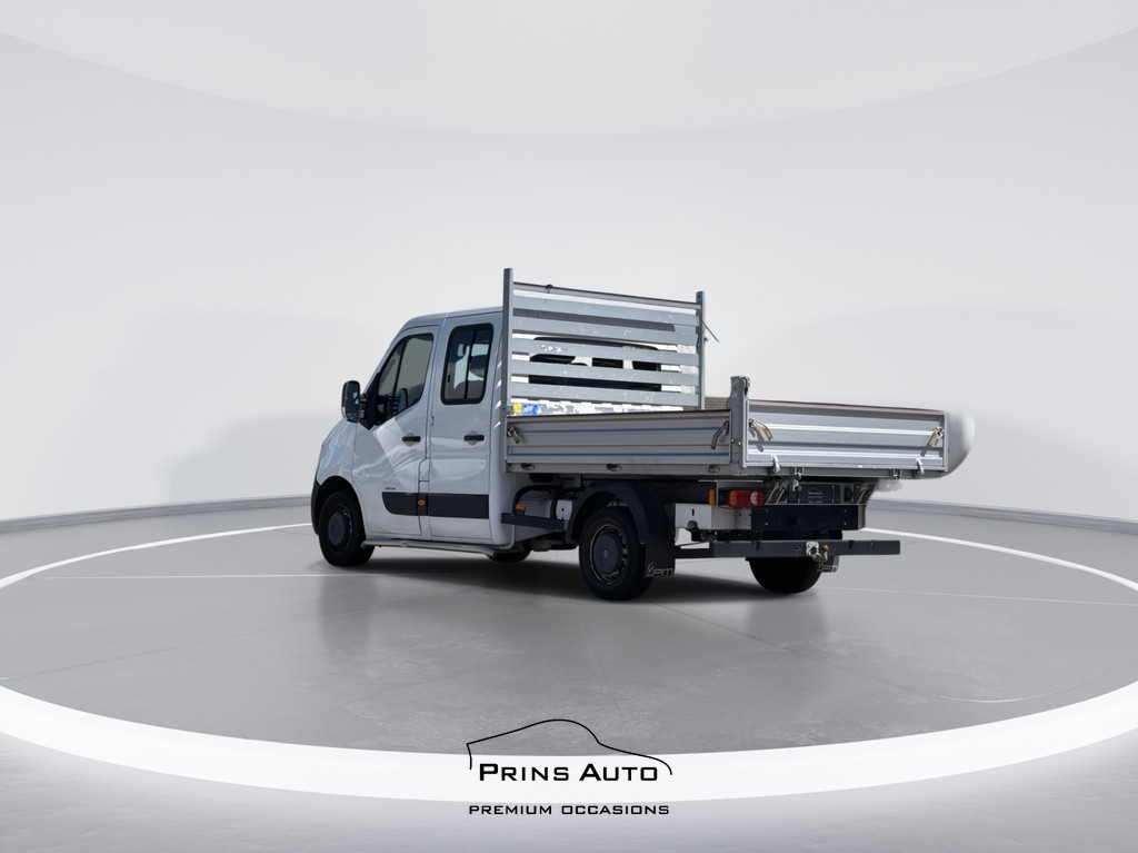 Opel Movano 2.3 Turbo L2H1 EL DC |KIPPER|7-PERS|CRUISE|ORIG.NL| PICK-UP|OPEN LAADBAK| 9