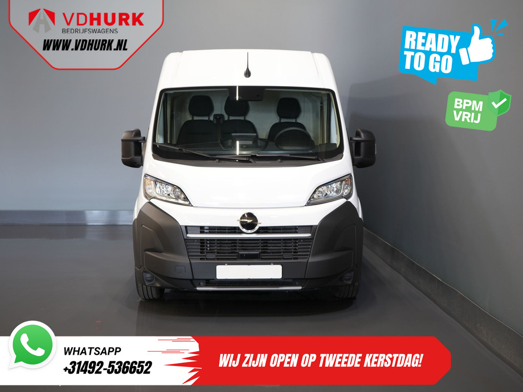 Opel Movano 35 2.2 CDTI 140 pk Aut. ZF L2H2 BPM VRIJ! Virtual Cockpit/ Carplay/ Climate/ 270Gr. Deuren/ Navi/ Camera/ Cruise/ PDC/ DAB 7