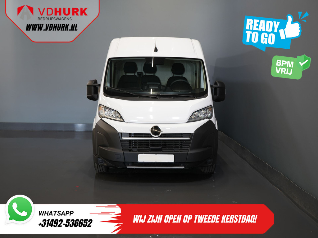 Opel Movano 35 2.2 CDTI 140 pk Aut. ZF L2H2 BPM VRIJ! Virtual Cockpit/ Carplay/ Climate/ 270Gr. Deuren/ Navi/ Camera/ Cruise/ PDC/ DAB 7