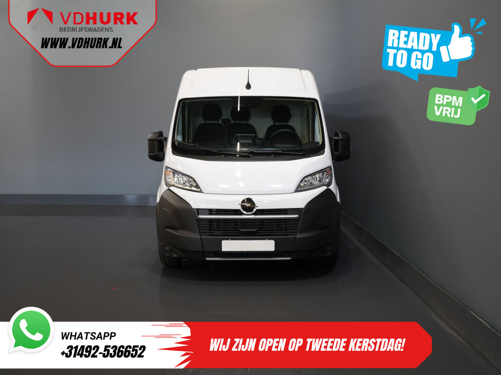 Opel Movano 35 2.2 CDTI 140 pk Aut. ZF L2H2 BPM VRIJ! Virtual Cockpit/ Carplay/ Climate/ 270Gr. Deuren/ Navi/ Camera/ Cruise/ PDC/ DAB 7