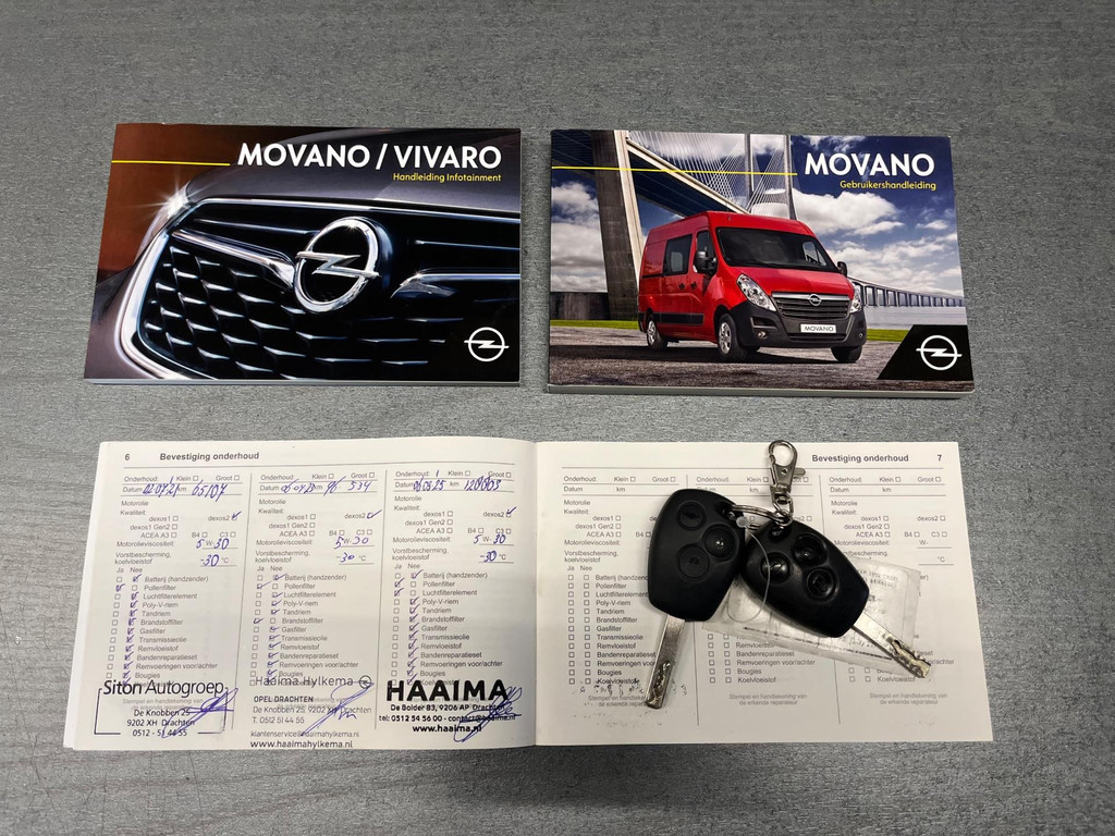 Opel Movano SERVICEWAGEN AUTOMAAT 2.3 CDTI BiTurbo 170pk euro6 L2H2 V230 OMVORMER BOTT INRICHTING STANDKACHEL AIRCO, RIJKLAARPRIJS 12