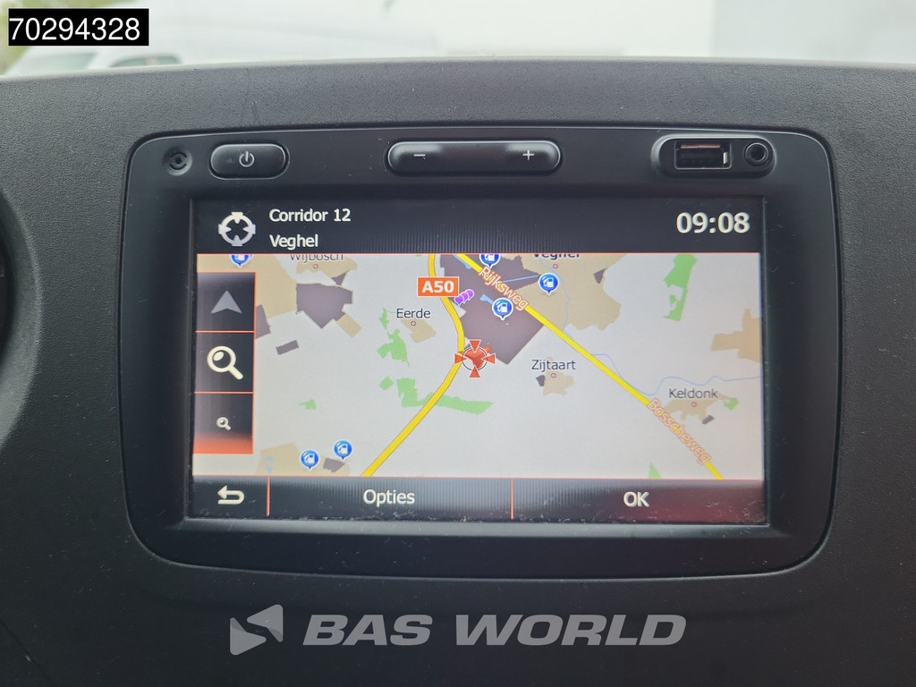 Opel Movano 145PK Laadklep Zijdeur Bakwagen Trekhaak Navi Airco Cruise Euro6 Meubelbak Koffer 20m3 Airco Trekhaak Cruise control 15