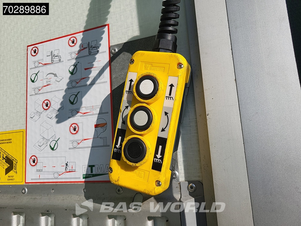 Opel Movano 165PK Laadklep Zijdeur Bakwagen Airco Cruise Camera Standkachel Euro6 Meubelbak Koffer 16m3 Airco Cruise control 10