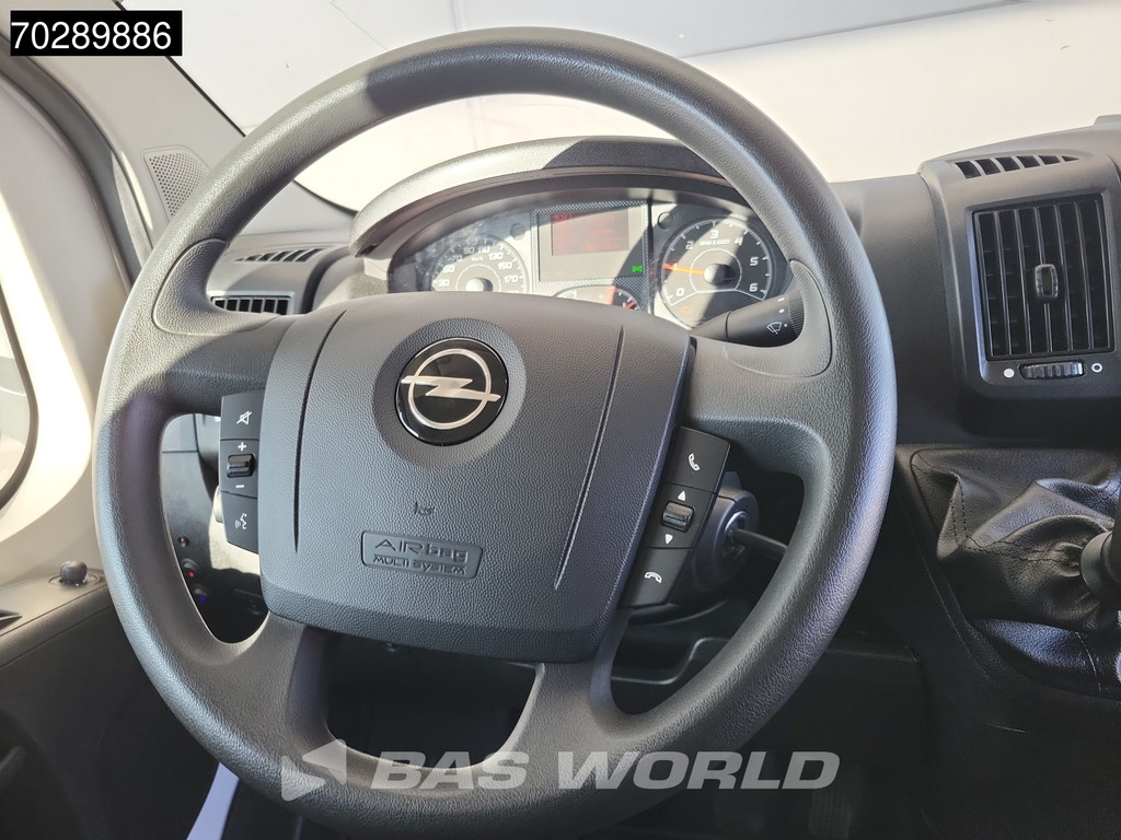 Opel Movano 165PK Laadklep Zijdeur Bakwagen Airco Cruise Camera Standkachel Euro6 Meubelbak Koffer 16m3 Airco Cruise control 19