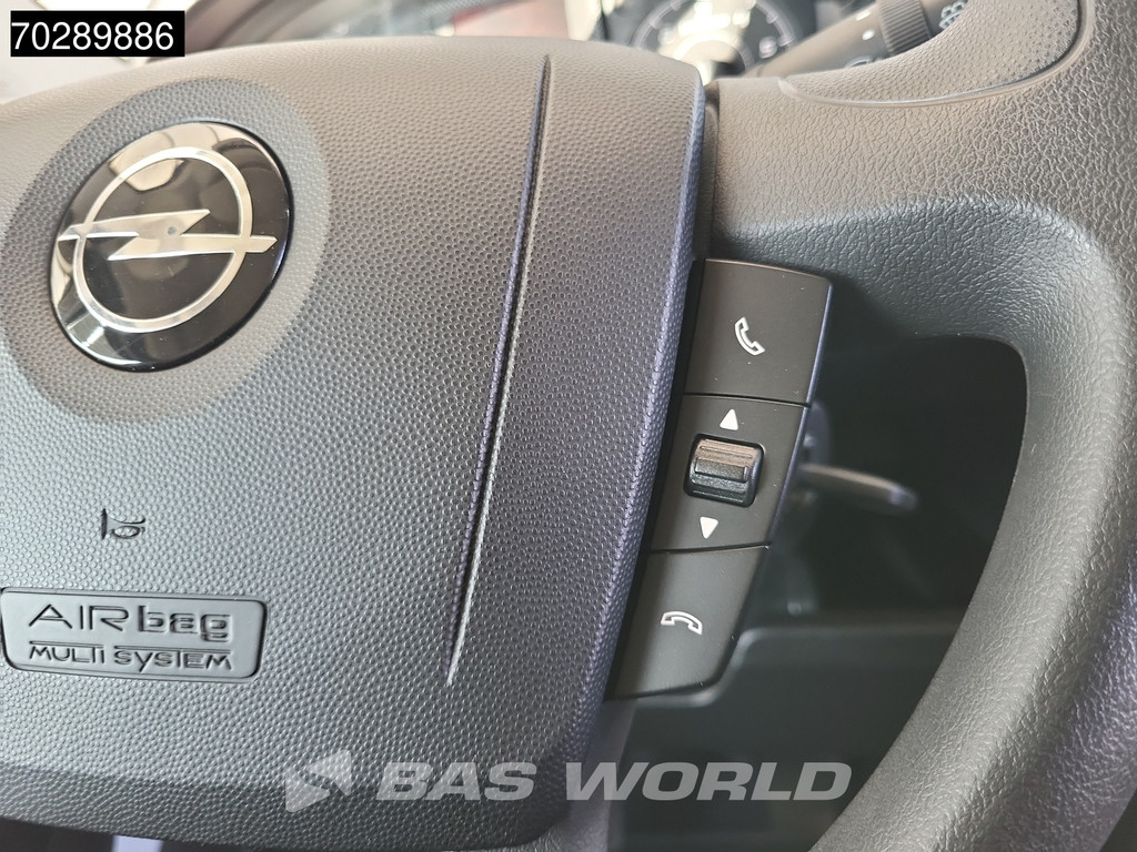 Opel Movano 165PK Laadklep Zijdeur Bakwagen Airco Cruise Camera Standkachel Euro6 Meubelbak Koffer 16m3 Airco Cruise control 21