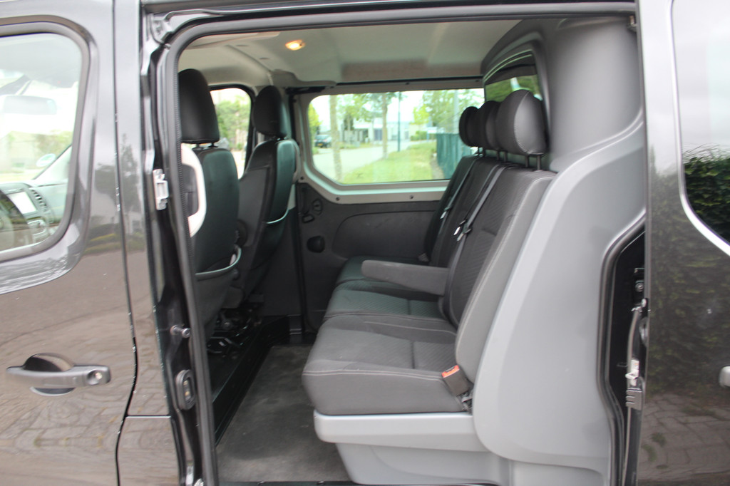 Opel Vivaro 1.6 CDTI 120PK E5 L2 DC Sport EcoFlex â dubbele cabine â 2x schuifdeur â climate control 11