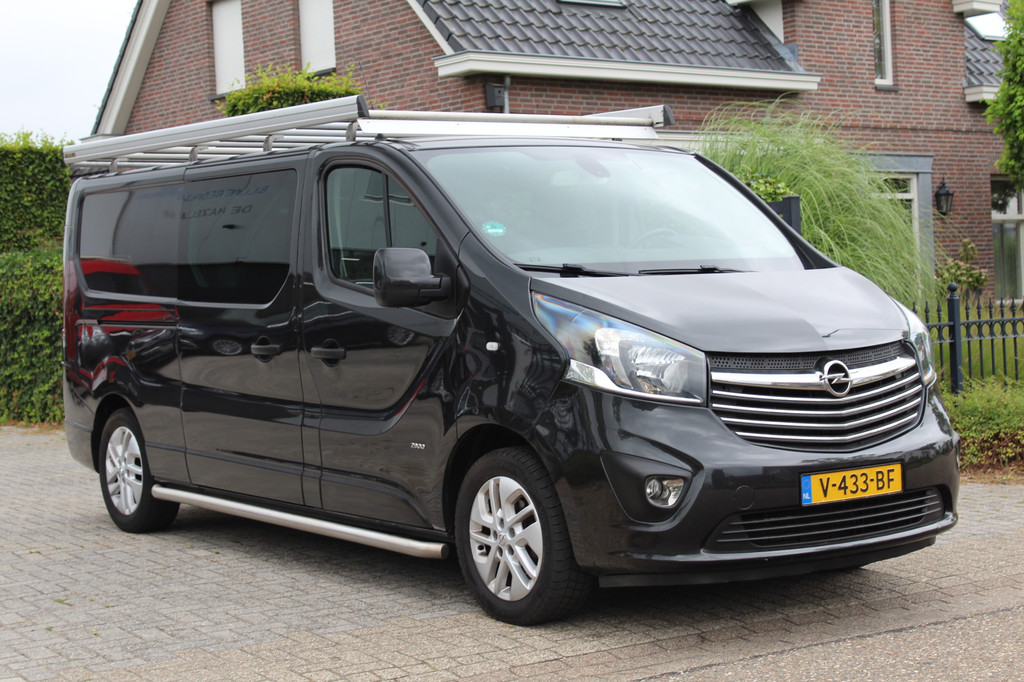 Opel Vivaro 1.6 CDTI 120PK E5 L2 DC Sport EcoFlex â dubbele cabine â 2x schuifdeur â climate control 7