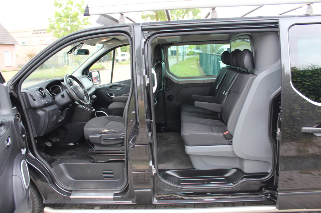 Opel Vivaro 1.6 CDTI 120PK E5 L2 DC Sport EcoFlex â dubbele cabine â 2x schuifdeur â climate control 8