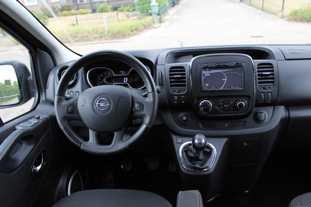 Opel Vivaro 1.6 CDTI 120PK E5 L2 DC Sport EcoFlex â dubbele cabine â 2x schuifdeur â climate control 9