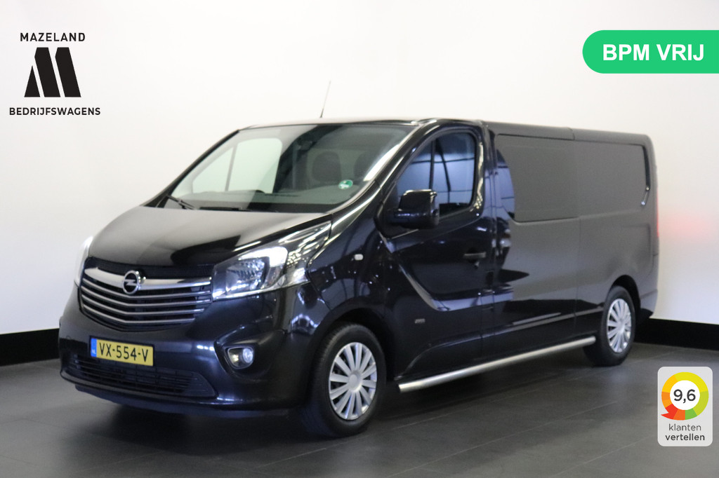 Opel Vivaro 1.6 CDTI 120PK L2H1 Dubbel Cabine - Airco - Cruise - Navi - €4.950,-