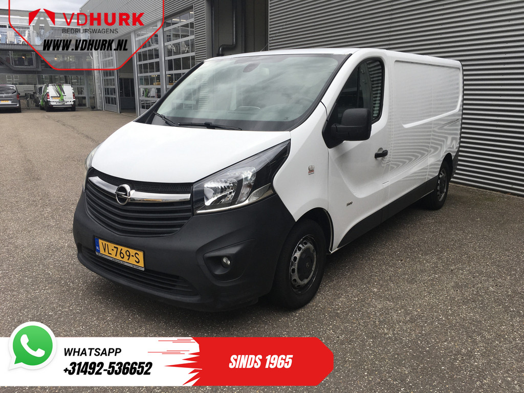 Opel Vivaro 1.6 CDTI 120 pk L2 Airco/ Cruise/ Navi/ Trekhaak/ PDC 8