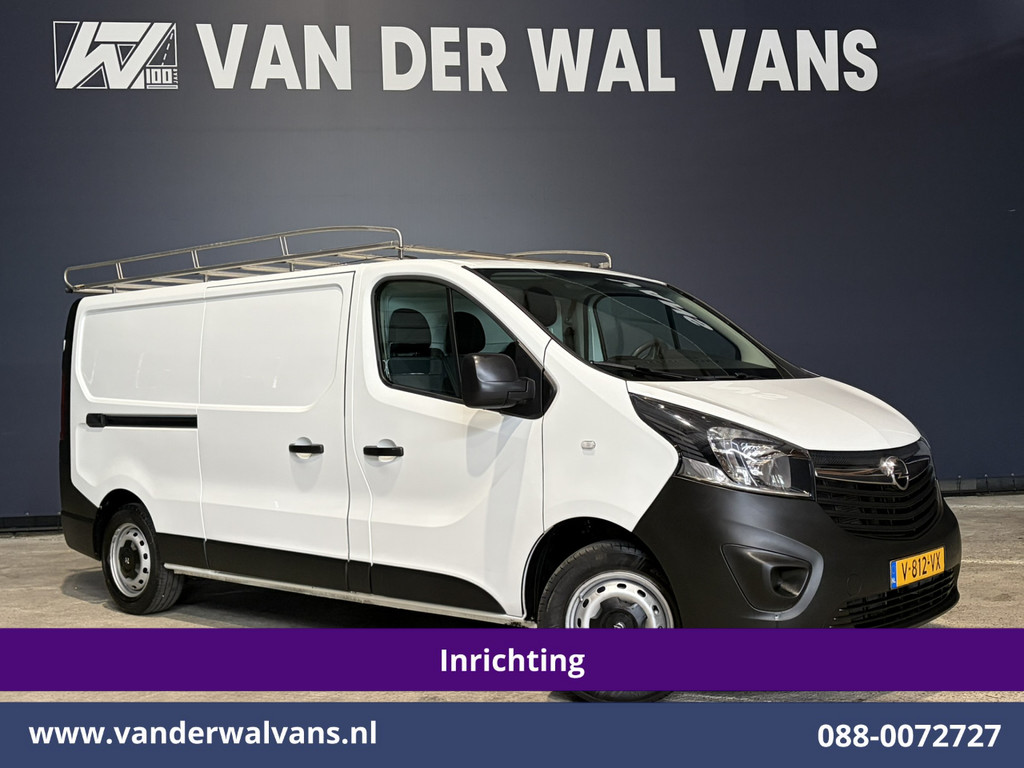 Opel Vivaro 1.6 CDTI 122pk L2H1 Inrichting Euro6 Airco | Imperiaal | Trekhaak | LED | Cruisecontrol Bijrijdersbank