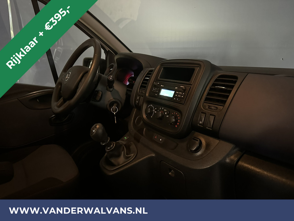 Opel Vivaro 1.6 CDTI 122pk L2H1 *Rijklaar Direct Rijden* Dubbele Cabine Euro6 Airco | Trekhaak | LED | 5-Zits Cruisecontrol, Inrichting, Bluetooh-telefonie 10