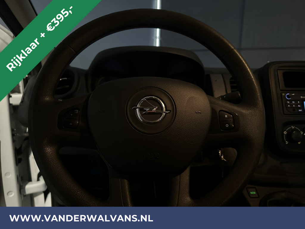 Opel Vivaro 1.6 CDTI 122pk L2H1 *Rijklaar Direct Rijden* Dubbele Cabine Euro6 Airco | Trekhaak | LED | 5-Zits Cruisecontrol, Inrichting, Bluetooh-telefonie 12