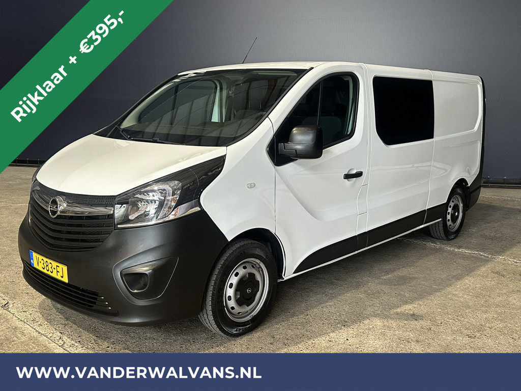 Opel Vivaro 1.6 CDTI 122pk L2H1 *Rijklaar Direct Rijden* Dubbele Cabine Euro6 Airco | Trekhaak | LED | 5-Zits Cruisecontrol, Inrichting, Bluetooh-telefonie 14