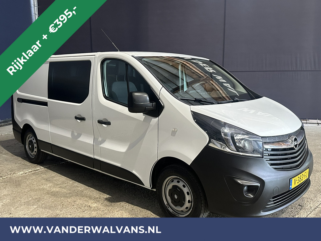 Opel Vivaro 1.6 CDTI 122pk L2H1 *Rijklaar Direct Rijden* Dubbele Cabine Euro6 Airco | Trekhaak | LED | 5-Zits Cruisecontrol, Inrichting, Bluetooh-telefonie 15